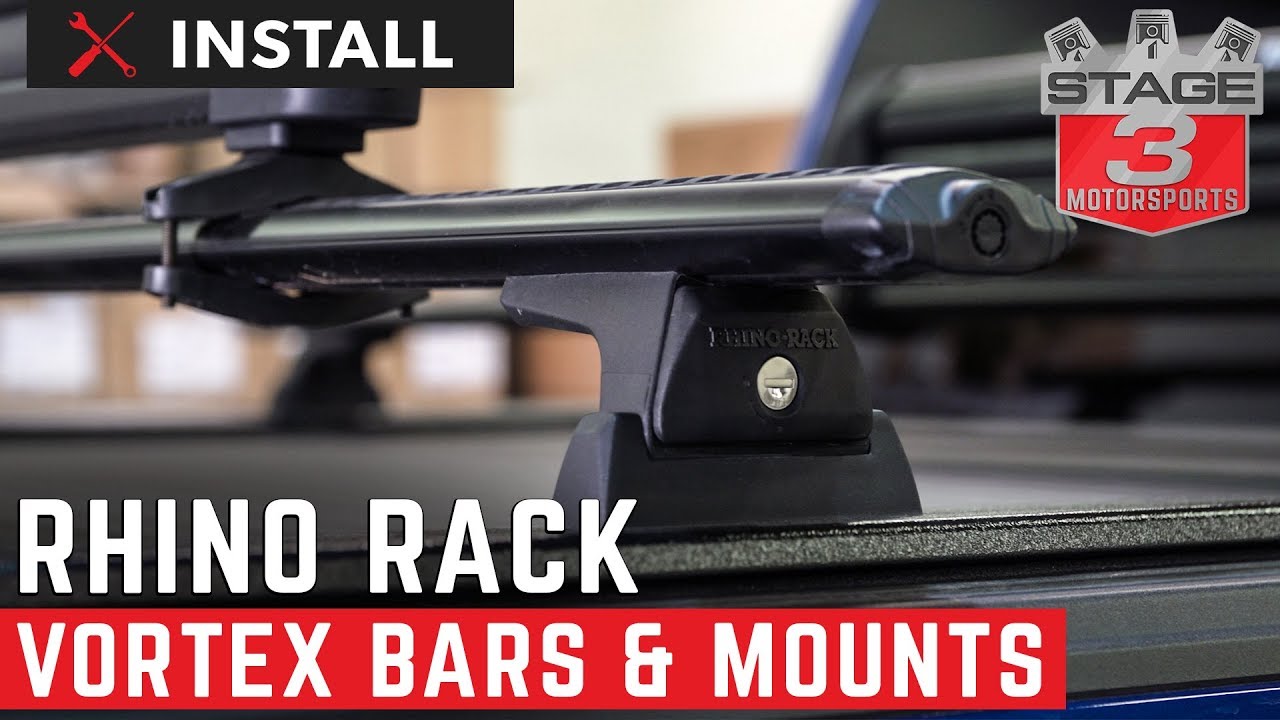 Rhino Rack Cargo Bar System Install With Pace Edwards Jackrabbit Tonneau