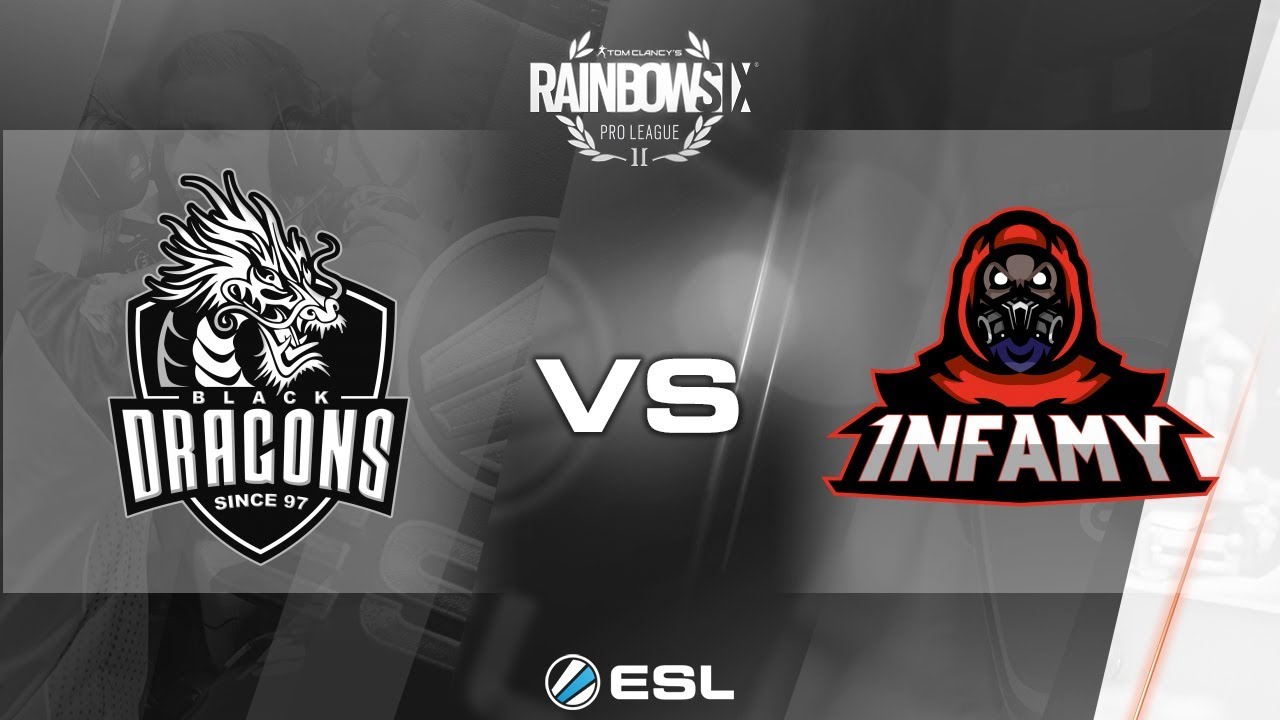 Rainbow Six Pro League 2017 - Season 3 Finals - PC - Black Dragons vs. 1nfamy - day 1
