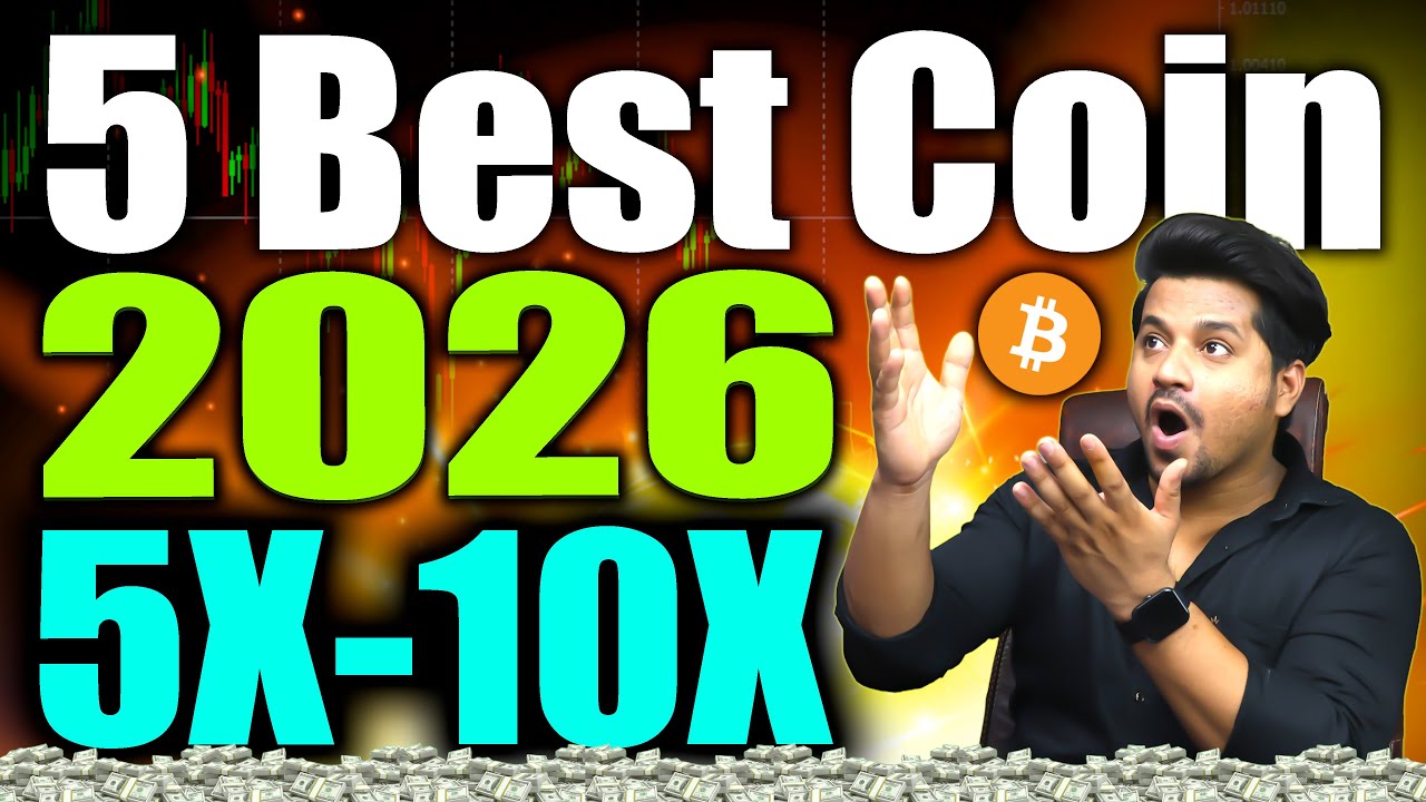 5 Best Crypto Coin 2026 | Best Crypto For 2026 | Best Crypto Coin 2026 | Next 10x Coin | Alt Coin