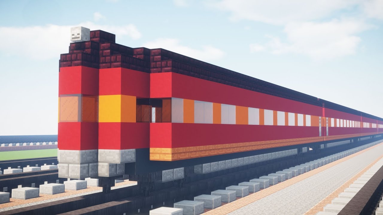 Minecraft Southern Pacific Daylight Coaches Tutorial