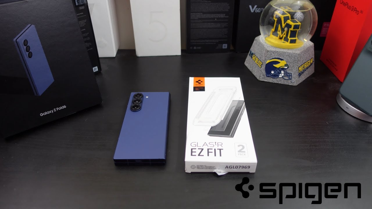 Samsung Galaxy Z Fold 6 - Spigen GlasTR EZ Fit Glass Screen Protector Review