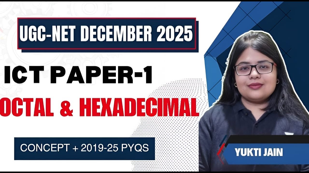 Number System-II |Complete ICT Course for UGC NET Paper 1 | Yukti Jain AIR 1