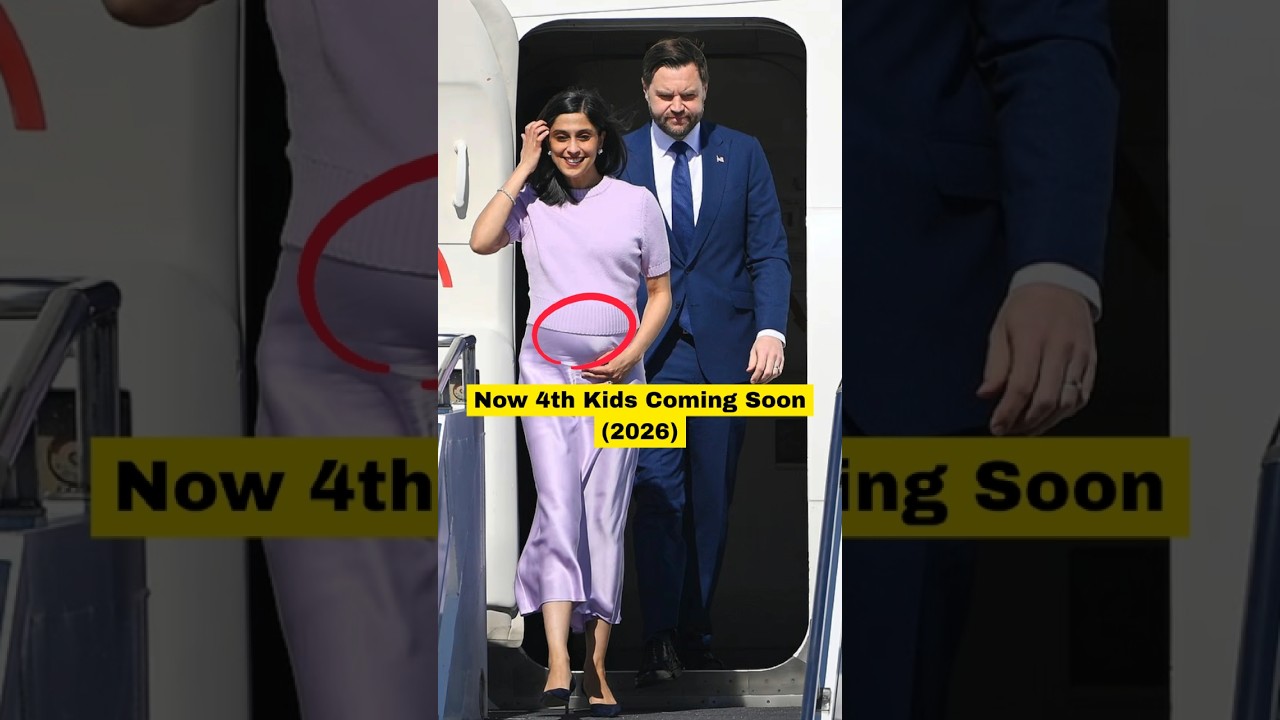 😍 Big News! Usha Vance Expecting 4th Baby? ❤️👶 #ushavance #news #jdvance #viralshorts #trending #usa
