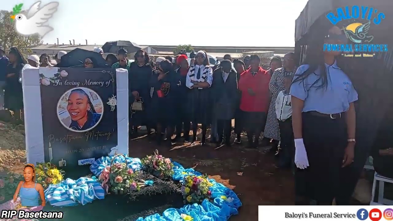 Funeral Service Of the late Omphile Basetsana Motaung🕊️🕊️🕊️
