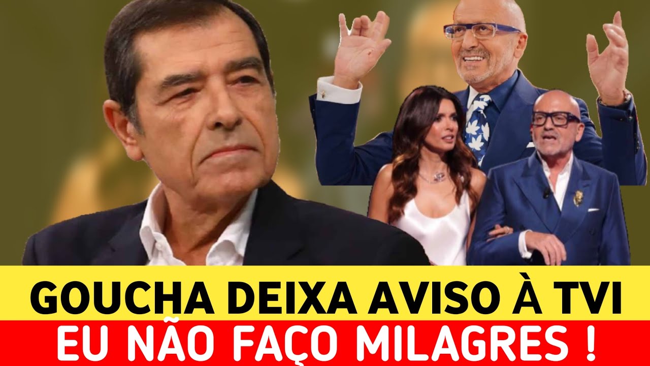 Manuel Luís Goucha deixa aviso à TVI: ‘Eu não faço milagres!’