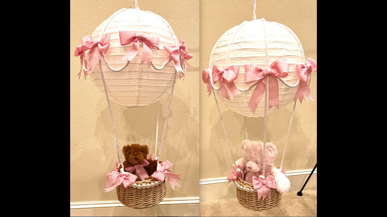 Baby Shower Hot Air Balloon