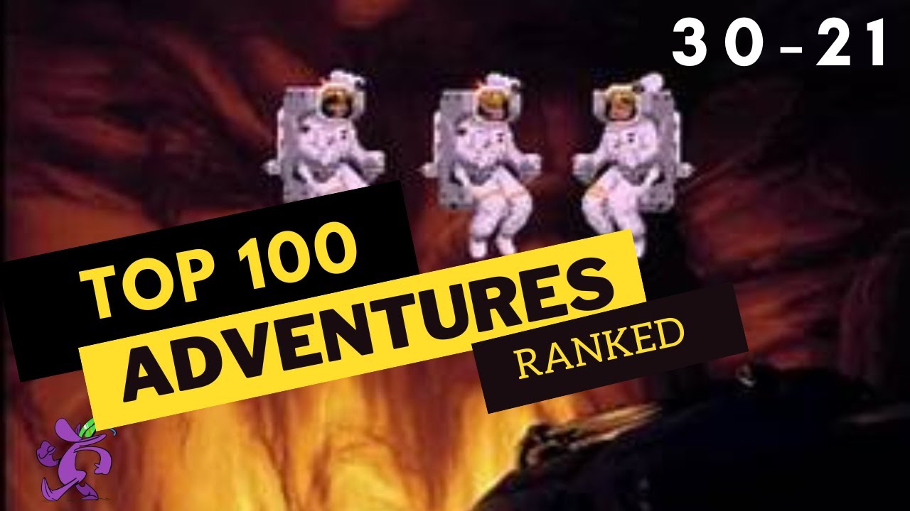 Top 100 Point and Click Adventure Games Ever (30-21)