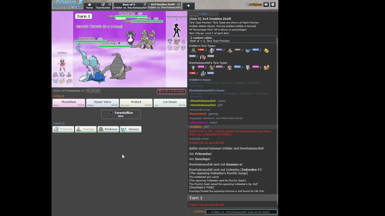 WEEK6 VS JESSE - SRG SEASON 2 VGC DRAFT LEAGUE