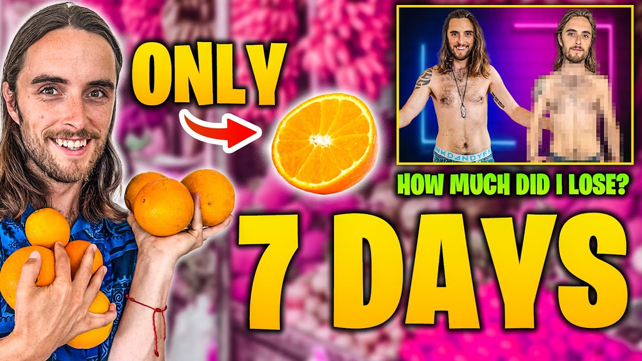 ONLY Eating ORANGES for 7 DAYS | THE ULTIMATE WEIGHT LOSS DIET? *SURPRISING OUTCOME!*