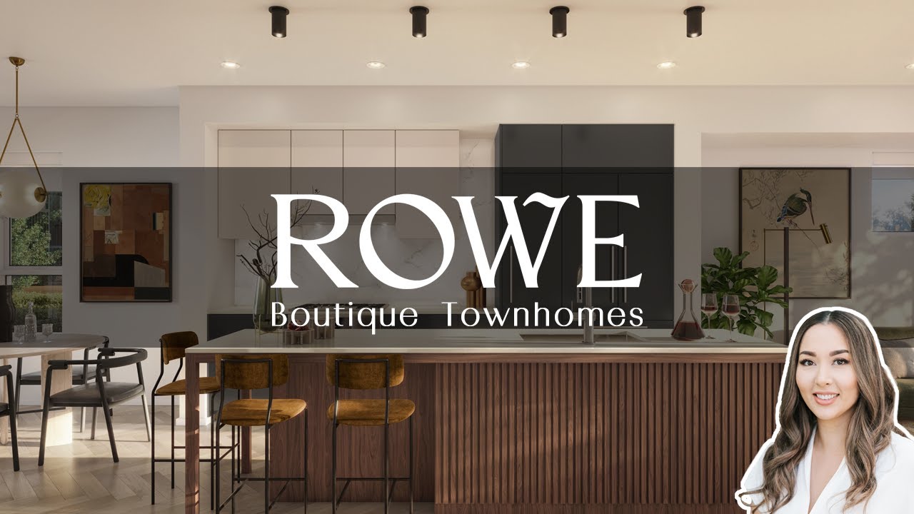 ROWE by Bosa Properties - Luxury Townhome Presale Coming Soon to Vancouver's Westside