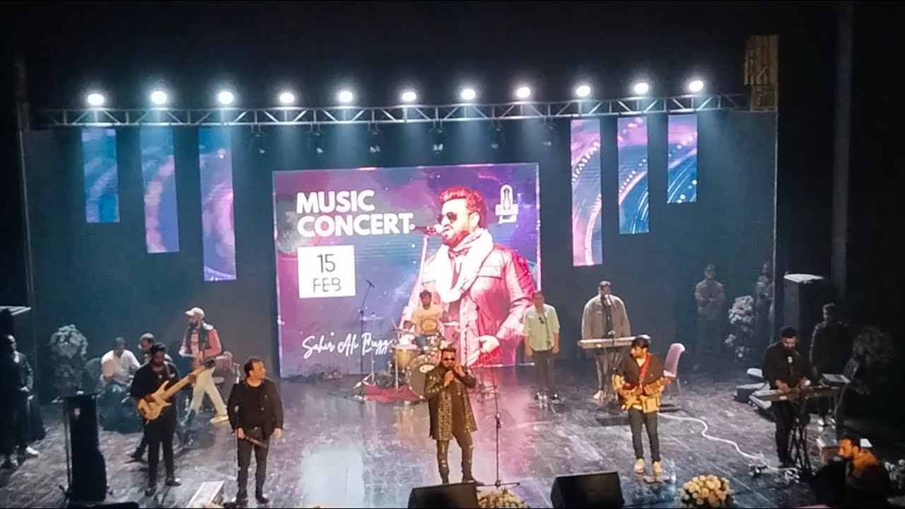 Live concert | sahir Ali bagga | AL Hamra Hall | Lahore Pakistan 2024