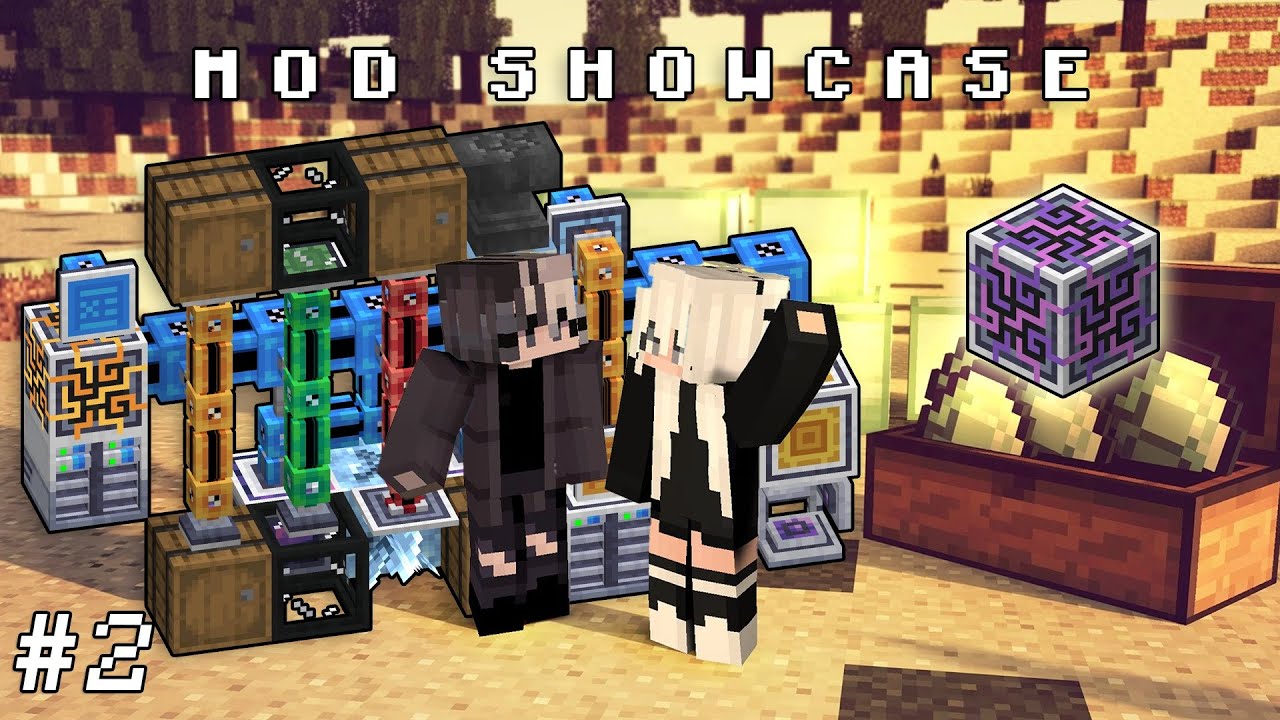 Лучший мод хранилища для Minecraft || Applied Energistics 2 || Демонстрация модов || 2