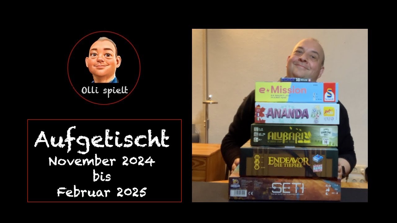Aufgetischt: November 2024 bis Februar 2025