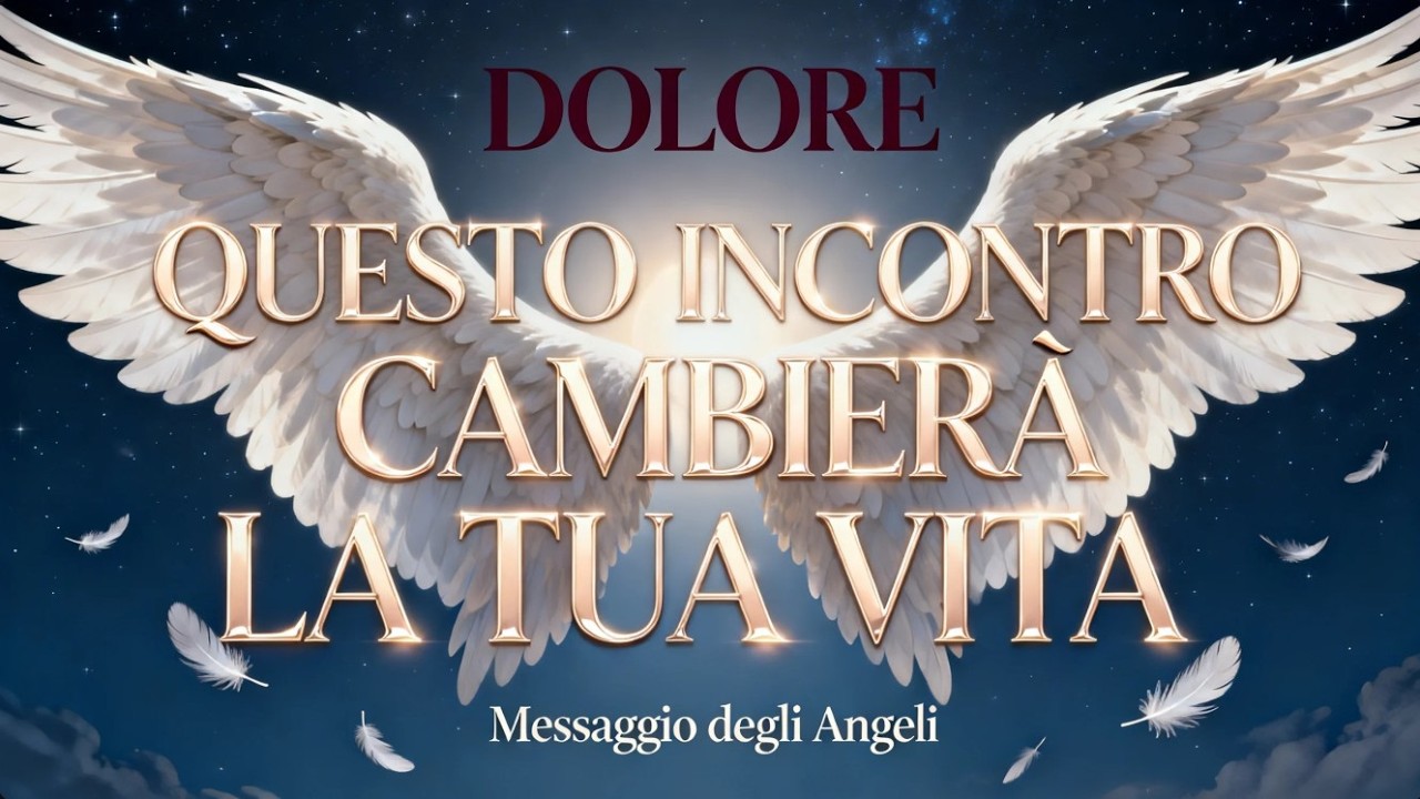 ✨ Messaggio degli Angeli: questa rivelazione doveva raggiungerti oggi 😢