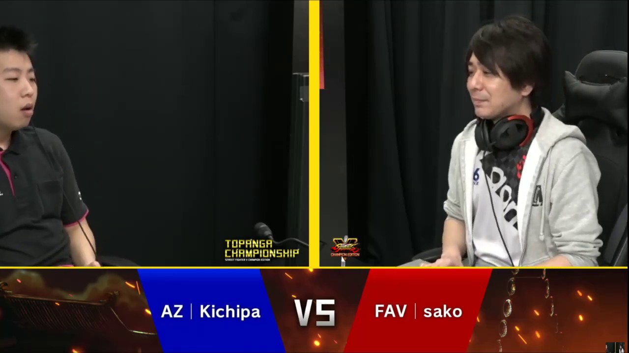 Topanga Championship - Sako (Menat) vs Kichipa (Zangief) - Street Fighter 5 Champion Edition