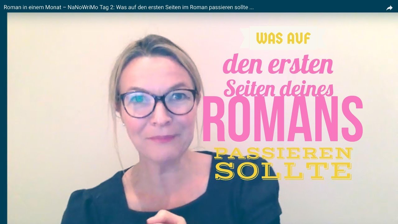 Wie schreibe ich ein Buch? Die ersten Seiten ... (NaNoWriMo Tag 2)