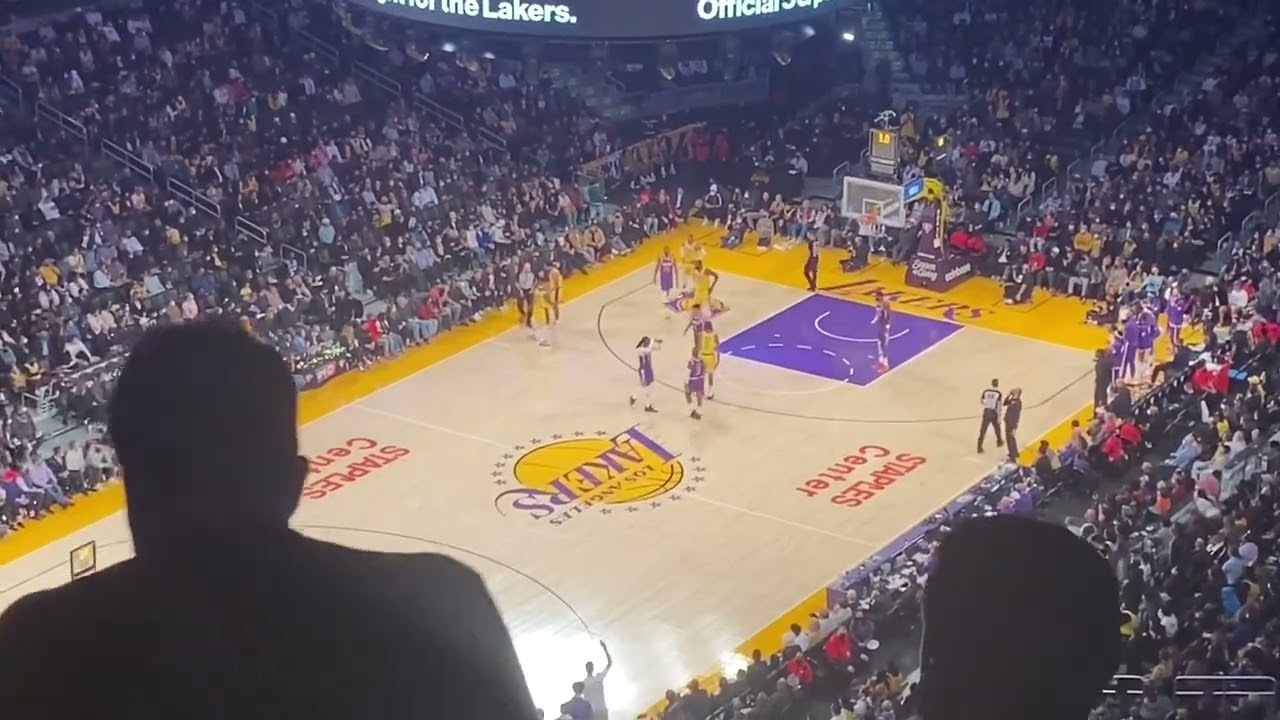 Lakers Game 2021 at STAPLES Center! (Section 306)