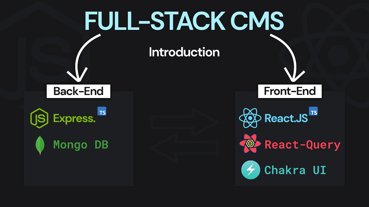 Full-Stack CMS Intro - React.js+Typescript,Chakra UI | Express+Typescript, MongoDB
