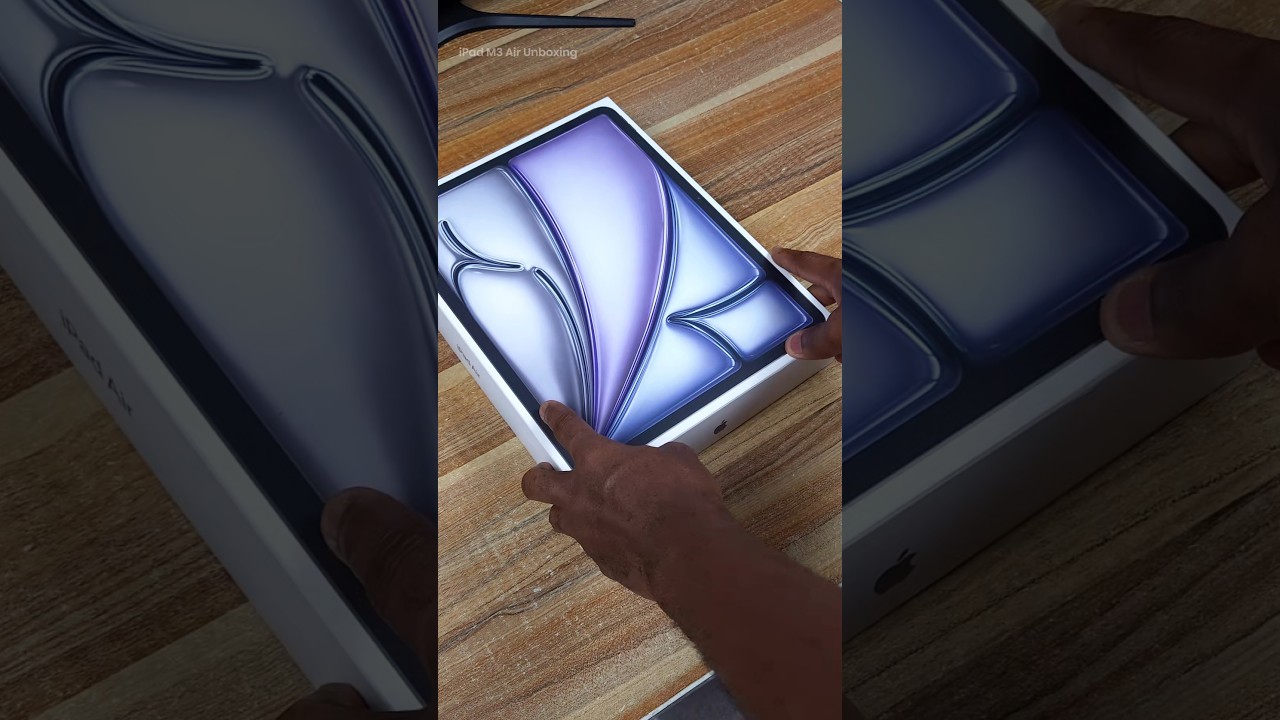 M3 iPad Air 13" Unboxing  - Space Grey 