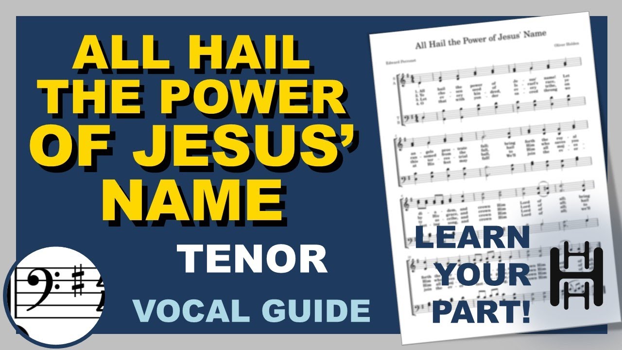 All Hail the Power of Jesus' Name Tenor G Major