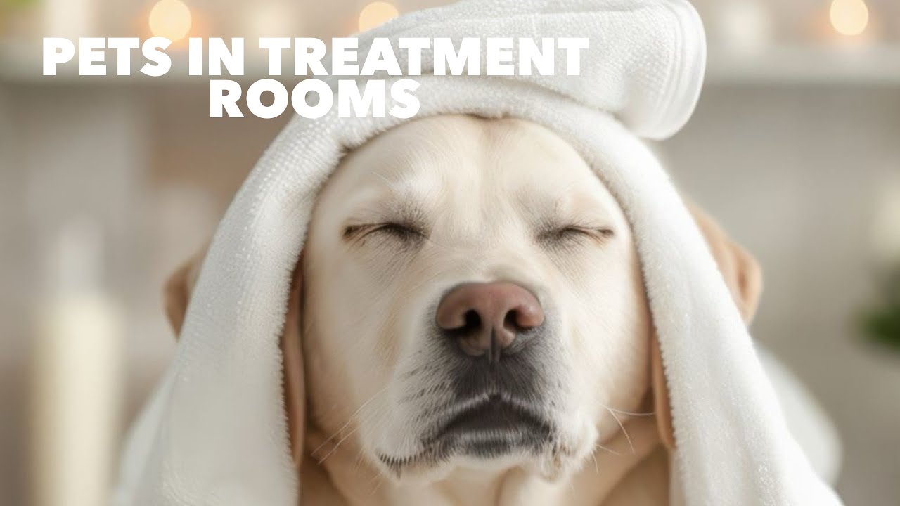 Is it ok to have your dogs or cats in your treatment room ?? 
