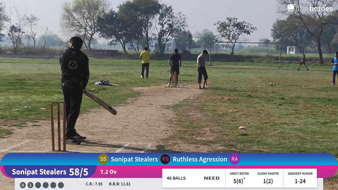 live cricket match | Individual live - KD South Point Sonipat