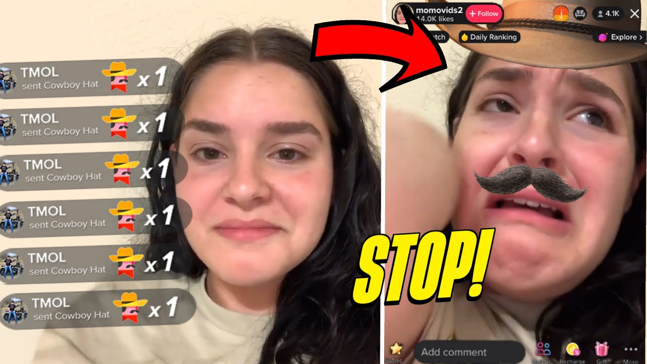 Троллинг стримеров TIKTOK