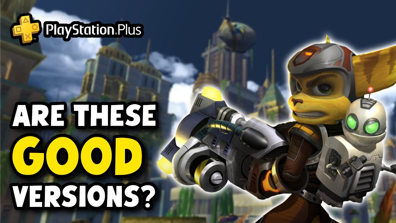 How Good Are RATCHET & CLANK 1-4 on PS Plus?