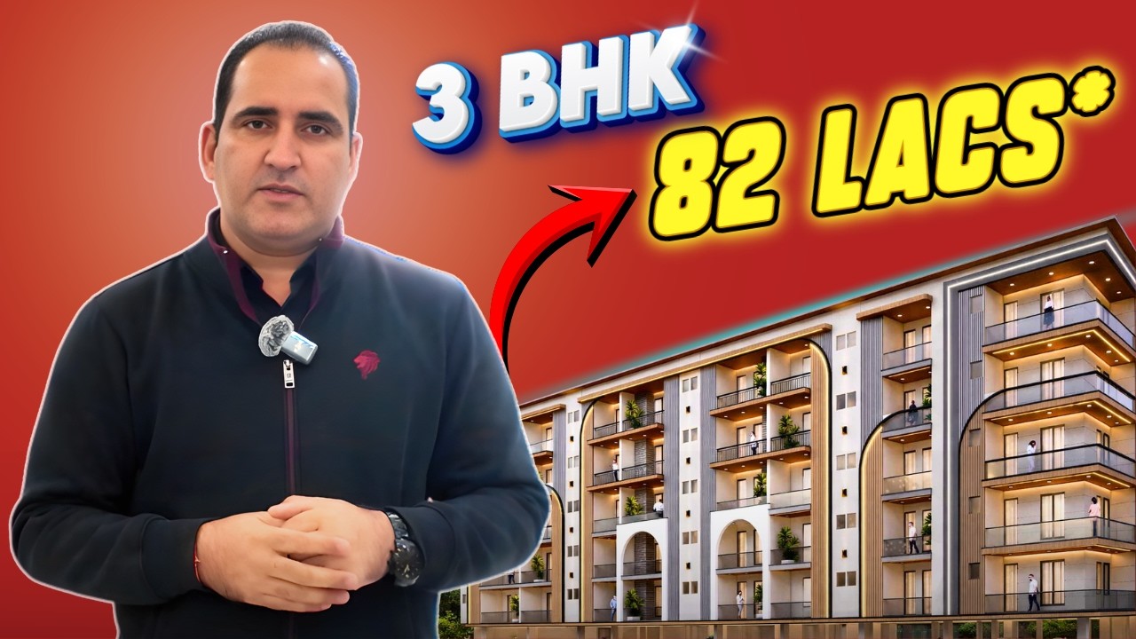😍82 लाख में 3 BHK Builder Floor in Noida | Vihaan 107 | Low Rise Apartment