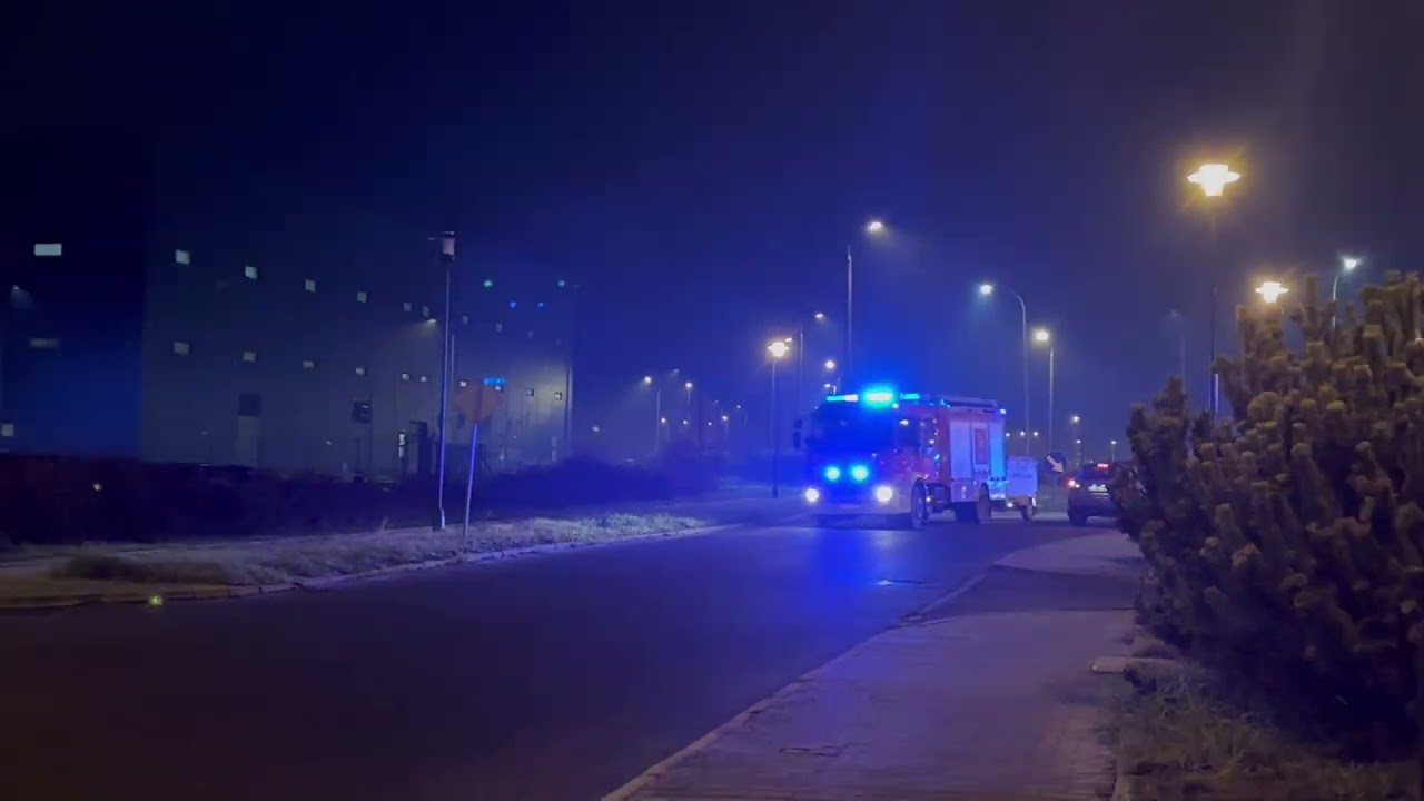 Wyjazd OSP Dobrzeń Wielki i dojazd JRG 2 Opole do wycieku kwasu na terenie Elektrowni Opole