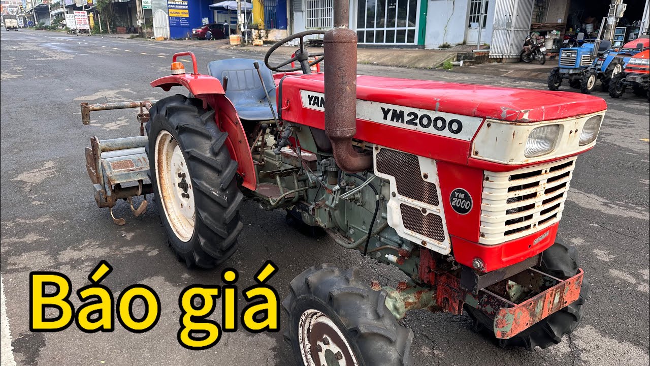 Chi tiết Yanmar Ym2000 Mới Nhất Hôm Nay. Thuận Máy Cày 035.829.1644