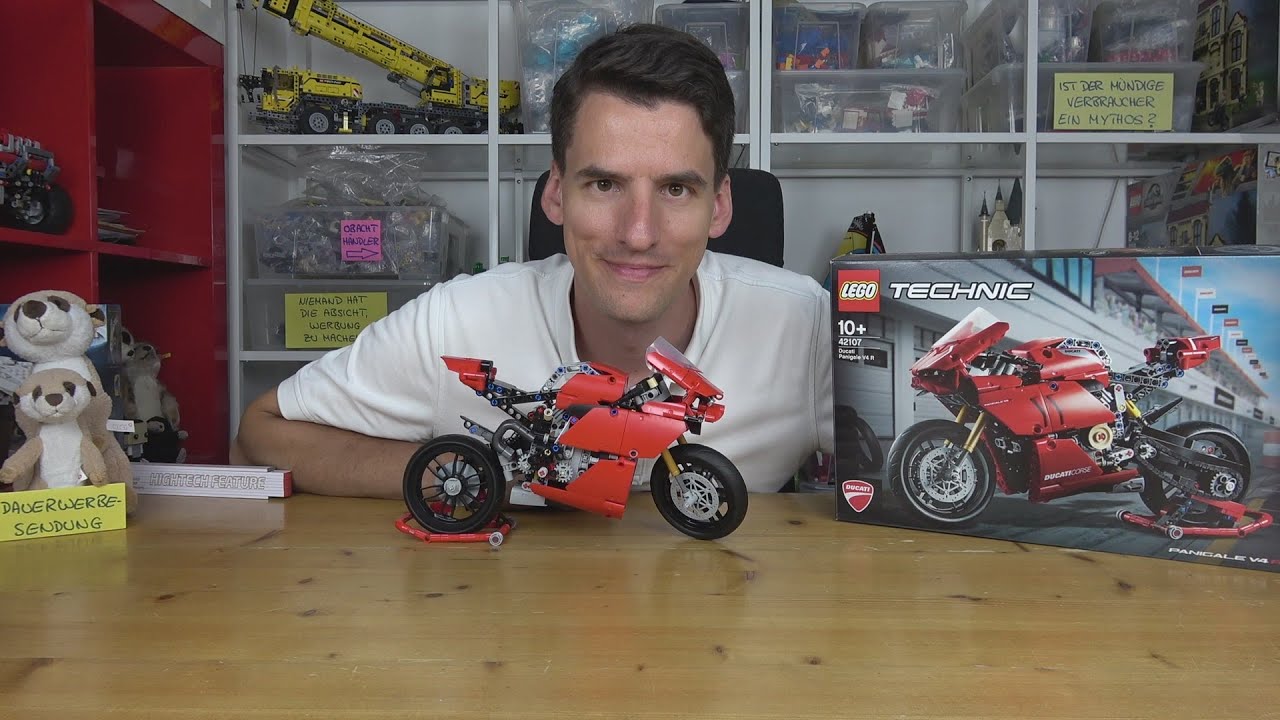 Das war's mit dem Premium-Anspruch: LEGO&reg; Technic 42107 Ducati Panigale V4 R