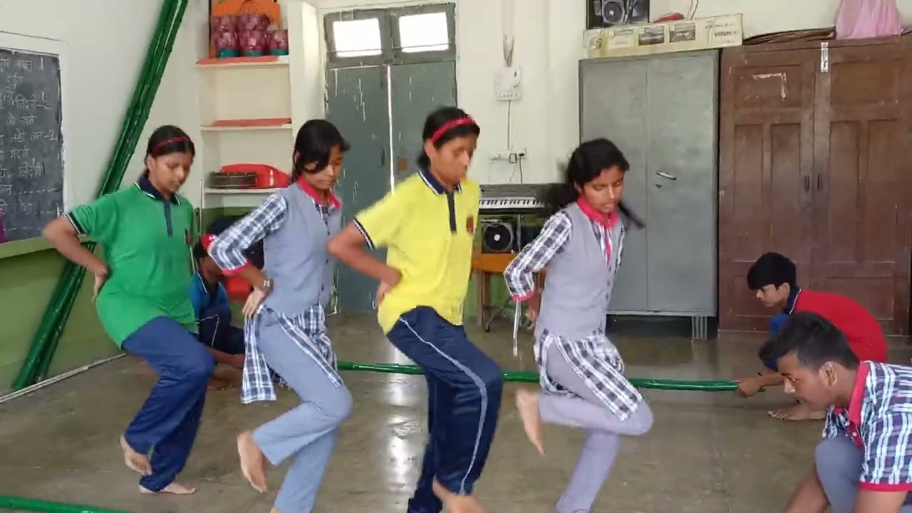 bamboo dance #kv hfc#practice#cultural programme#guided by sarita maam