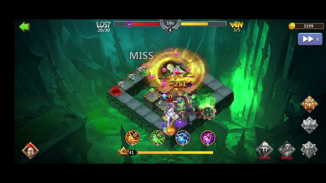 CASTLE CLASH - FORSAKEN LAND - ENDLESS JOURNEY HIGH SCORE