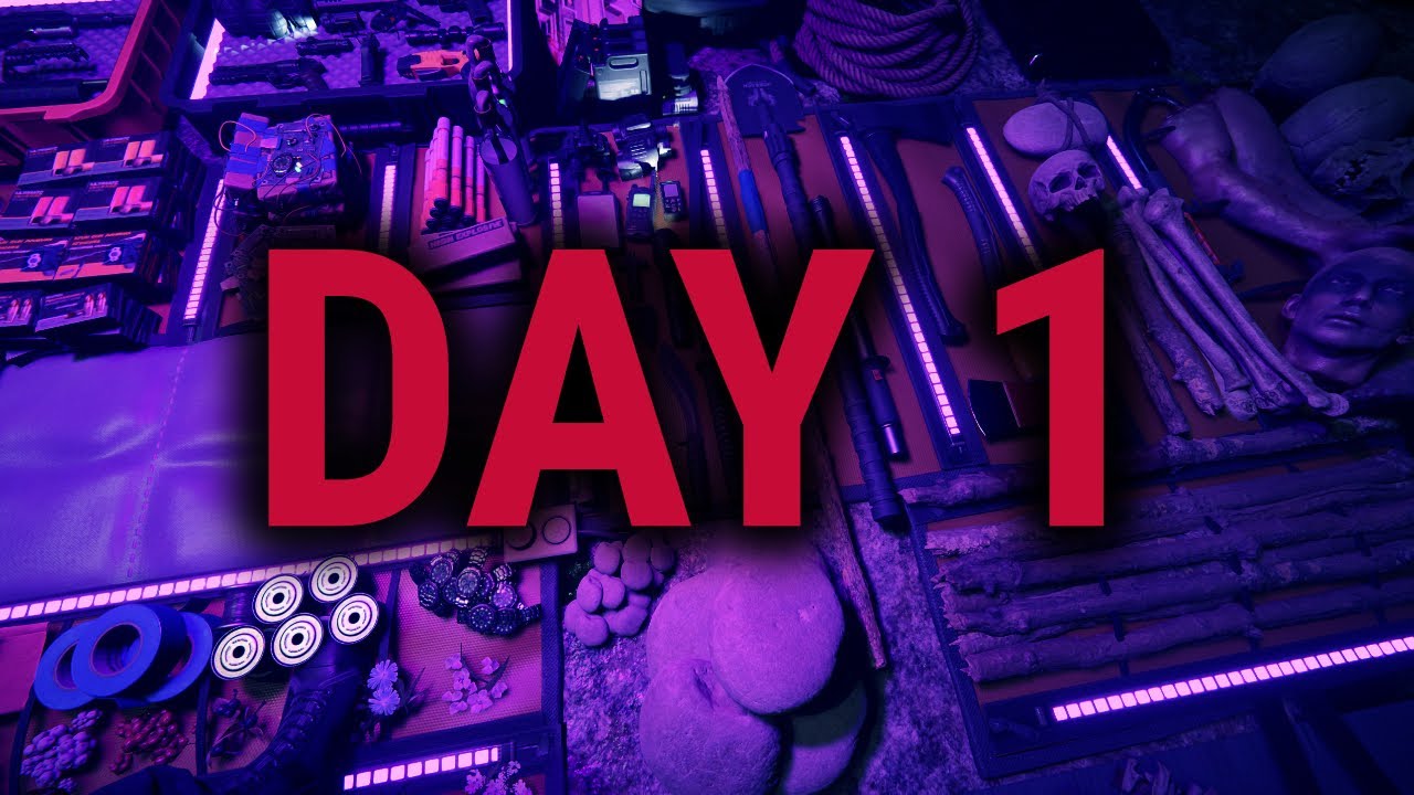 DAY 1 - SONS OF THE FOREST - E1