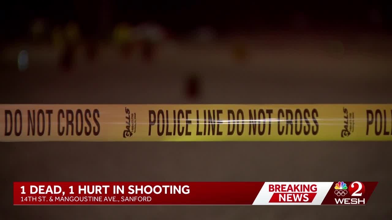 One dead, one injured after shooting in Sanford, police say
