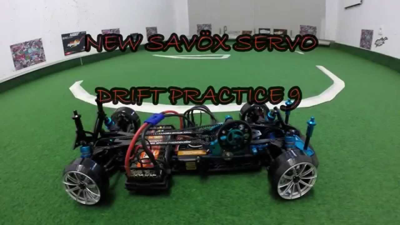 RC DRIFT - Max Speed Technology - MST MS 01d - Drift practice 9 - New Sav&ouml;x Servo