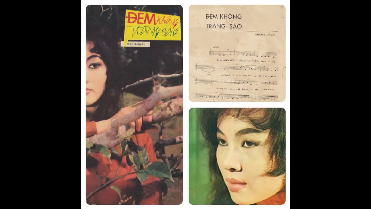Đêm không trăng sao  -  Thanh Thúy.  (Thu âm trước 1975)