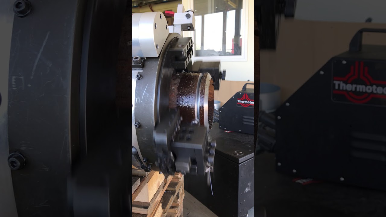 Cutting and beveling pipe in 8mins with Normaco LW CC