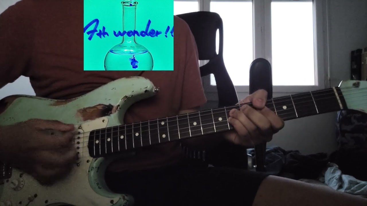 CAT ATE HOTDOGS - 7th wonder!! (guitar cover)
