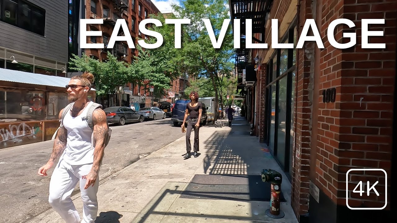 NEW YORK CITY Walking Tour [4K] - EAST VILLAGE