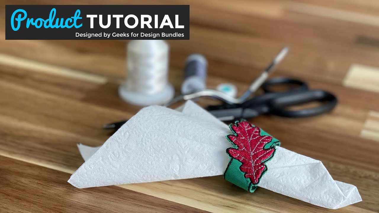 Secret to a Super Quick Gift - ITH Napkin Ring