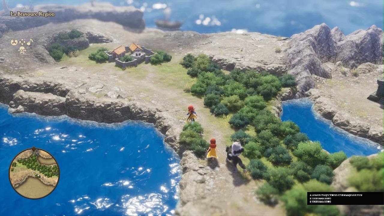 DRAGON QUEST VII Reimagined La Bravoure / Treasure House Present