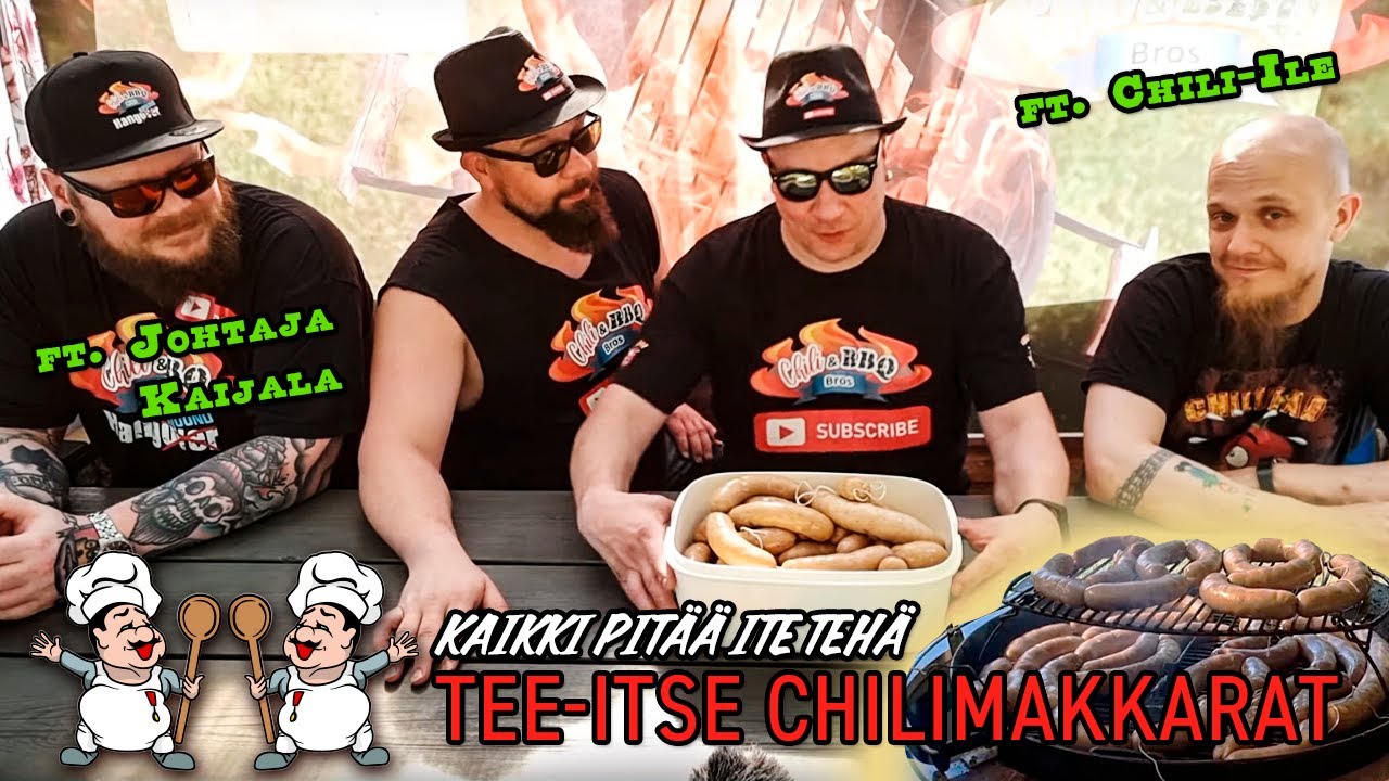 TEE-ITSE Chilimakkarat, menossa mukana Chili-Ile ja Johtaja Kaijala