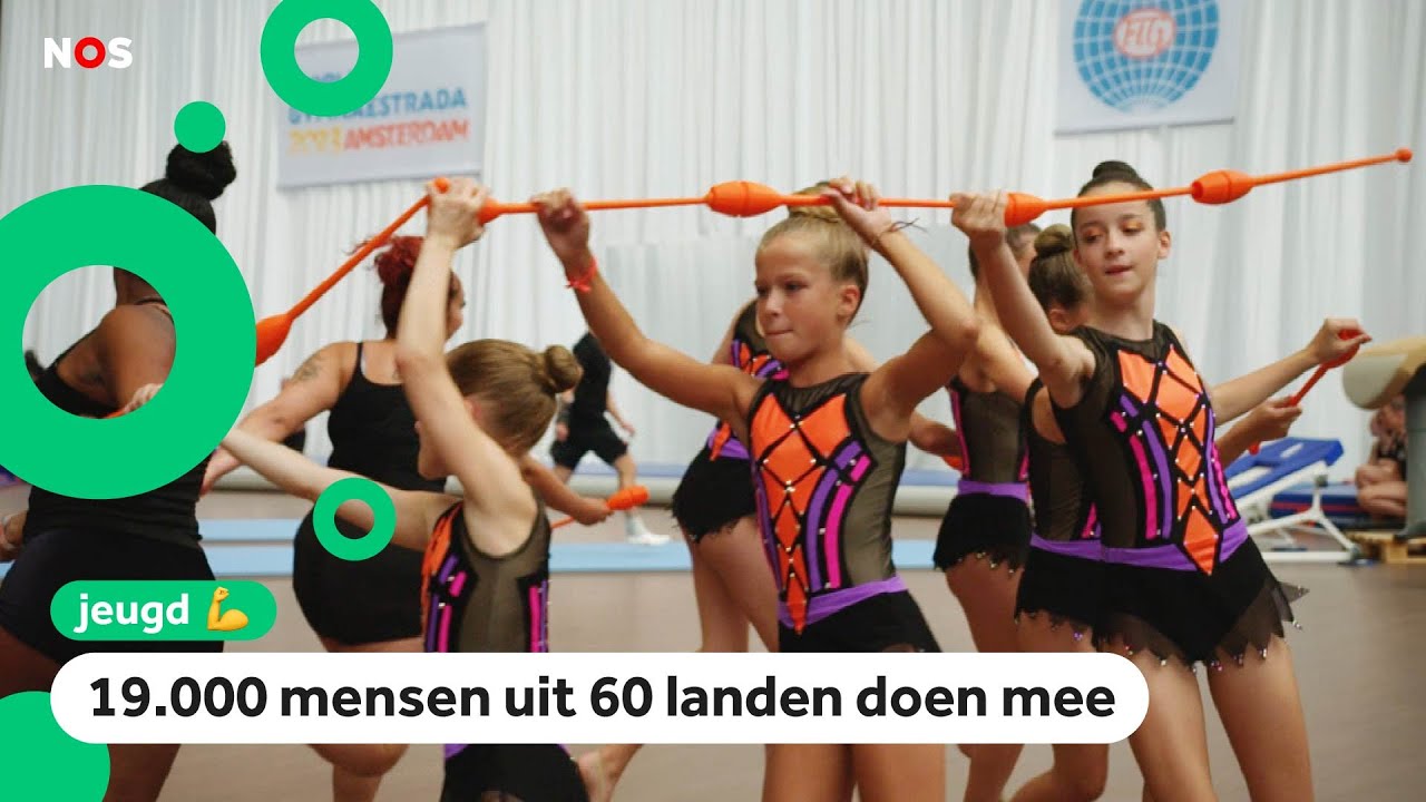 Groot gym-evenement in Amsterdam: 'Bijzonder dat het hier is'