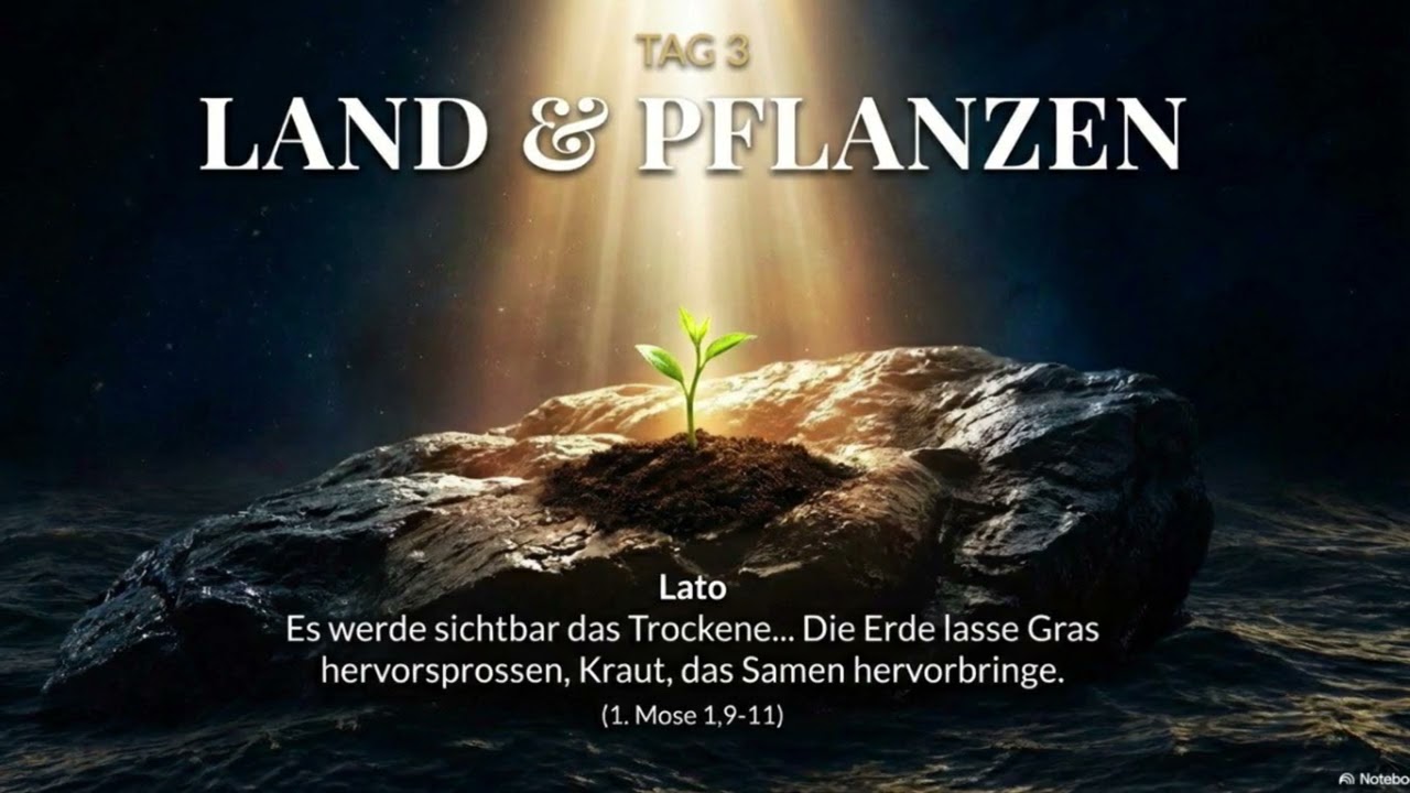 Die Schöpfung - Dritter Tag