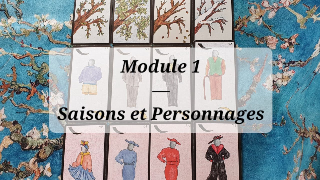 Formation oracle Gé : Module 1 – Saisons et Personnages