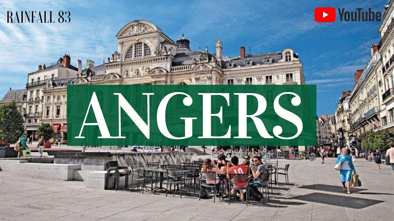 Angers : Balade dans le centre ville d'Angers #France