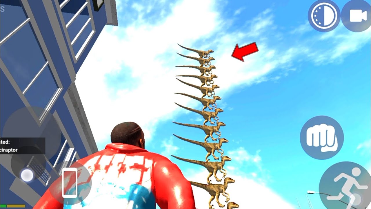 Franklin built the dinosaur tower 🤯 || New update 🤑 || Indian bike driving 3d