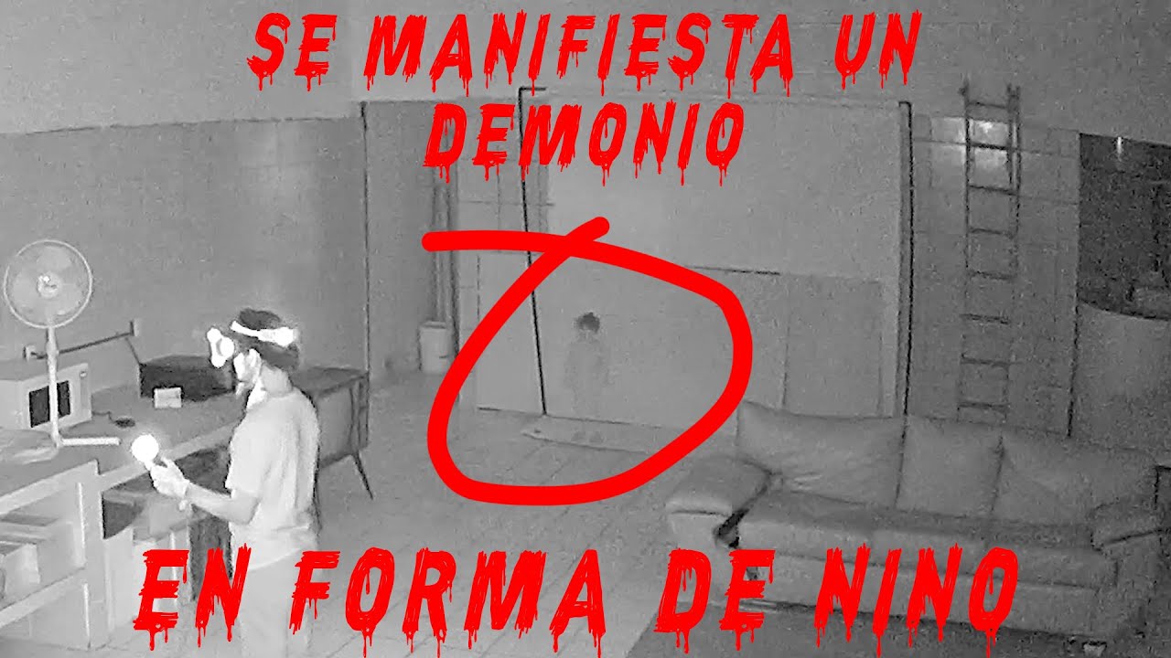 Impresionante manifestación de un demonio en forma de niño